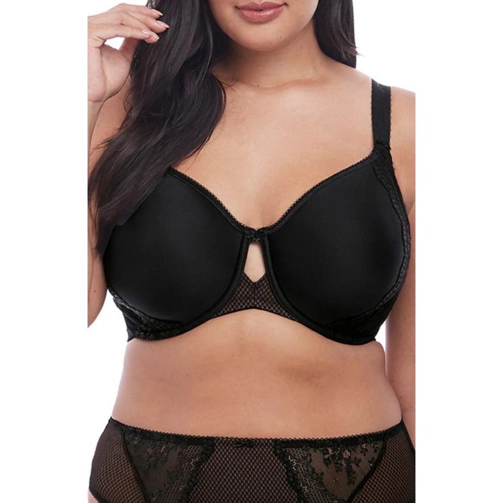 Elomi Womens Full Figure Charley Molded Spacer T-shirt Bra Sz 36L Underwire